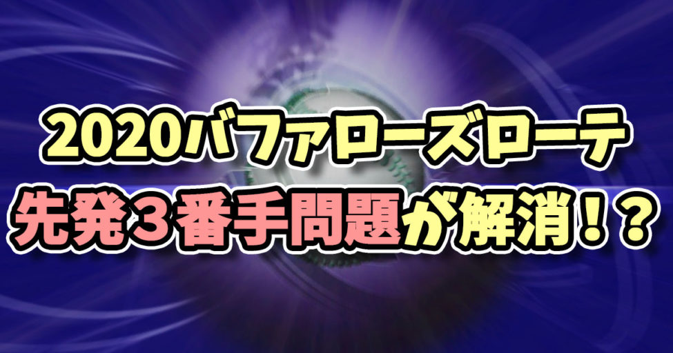 西武ライオンズ先発ローテの分析